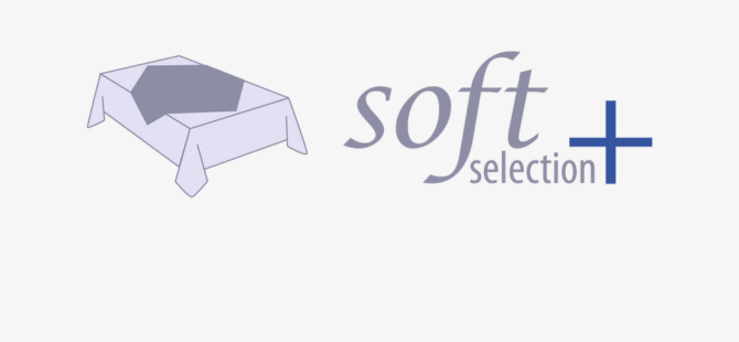 Tygliknande Snibbdukar "Soft Selection Plus"