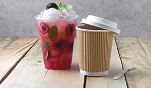 Miljövänliga Engångsmuggar & Engångsglas