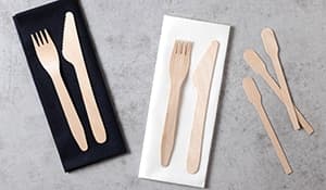 Miljövänliga Engångsbestick & Rörpinnar