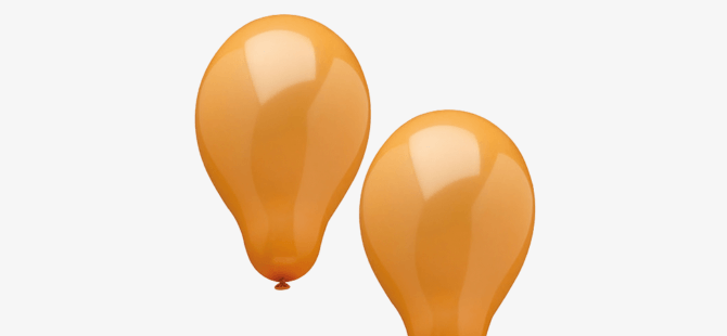 Enfärgade Ballonger