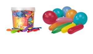 Färgsorterade Ballonger