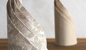 Tygliknande Servetter "Royal Collection“