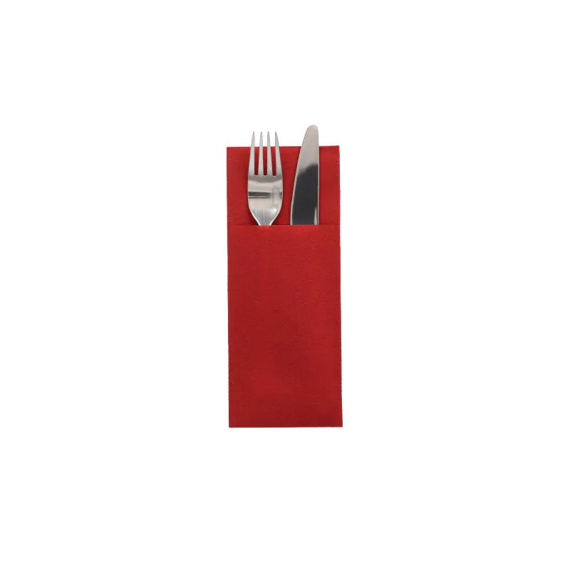 Airlaid Bestecktaschen, 40 x 33 cm,1/8-Falz, bordeaux - Bild 1 Airlaid Bestecktaschen, 40 x 33 cm,1/8-Falz, bordeaux - Bild 1
