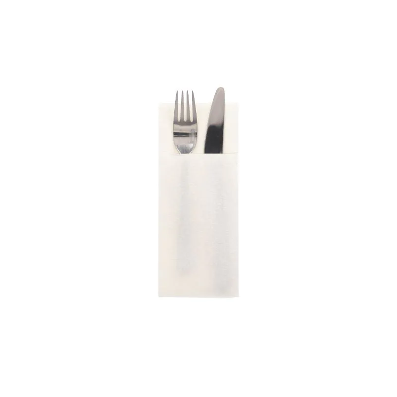 Airlaid Bestecktaschen, 40 x 33 cm,1/8-Falz, weiss - Bild 1 Airlaid Bestecktaschen, 40 x 33 cm,1/8-Falz, weiss - Bild 1