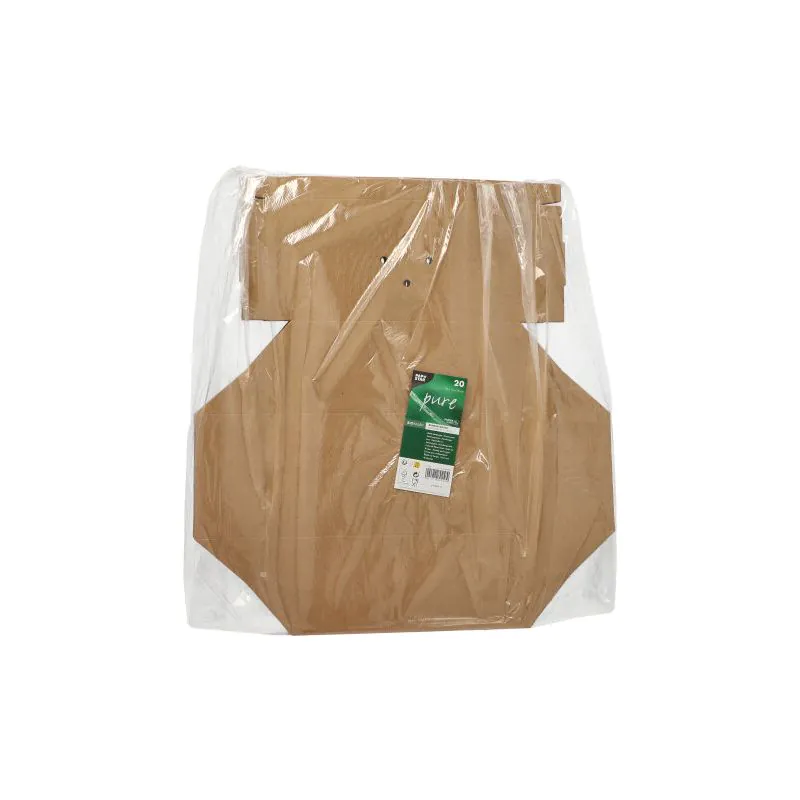 Baguetteboxen, Pappe "pure" 10 x 13 x 25 cm faltbar, groß - Bild 2