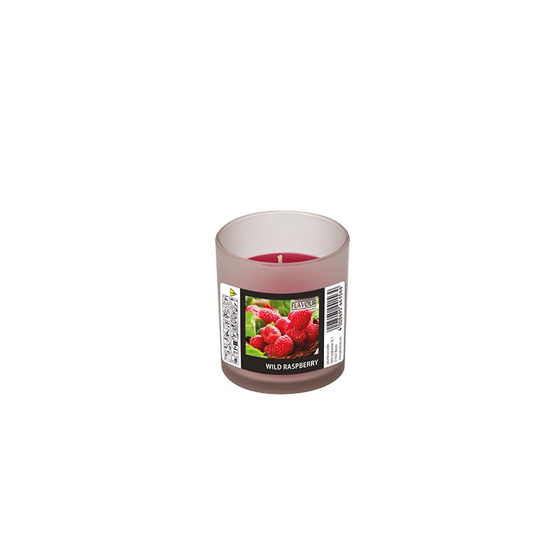 Duftkerzen im Glas, Wild Raspberry, Ø 70 mm · 77 mm, "Flavour" - Bild 1 Duftkerzen im Glas, Wild Raspberry, Ø 70 mm · 77 mm, "Flavour" - Bild 1