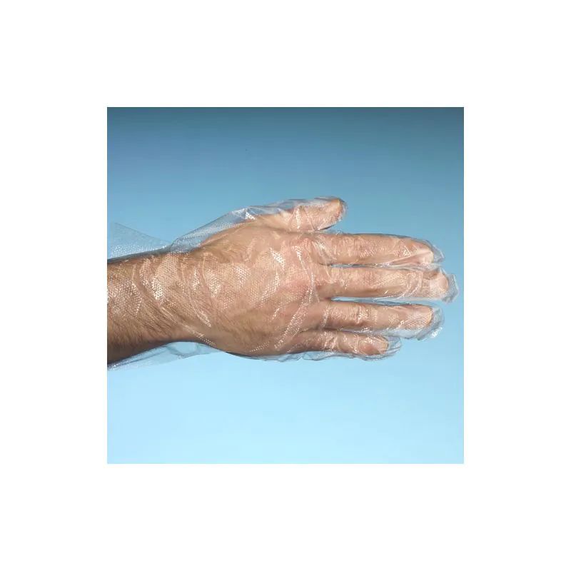 Einweghandschuhe aus PE, Größe L, transparent - Bild 1 Einweghandschuhe aus PE, Größe L, transparent - Bild 1
