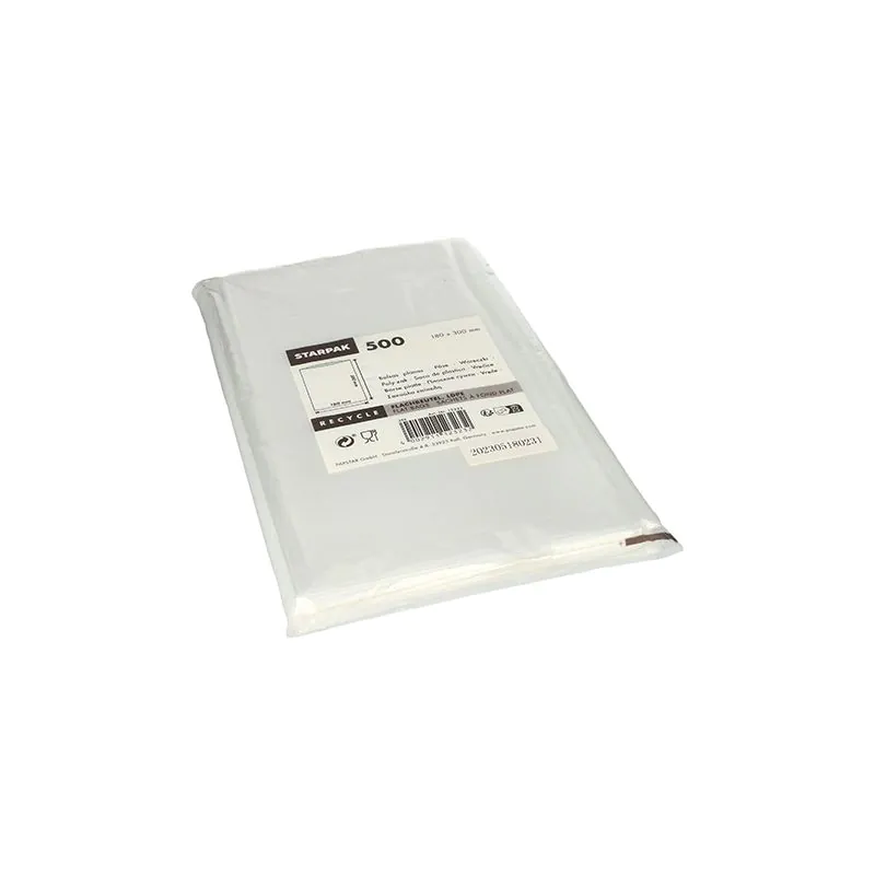 Flachbeutel, LDPE 30 cm x 18 cm transparent - Bild 1 Flachbeutel, LDPE 30 cm x 18 cm transparent - Bild 1