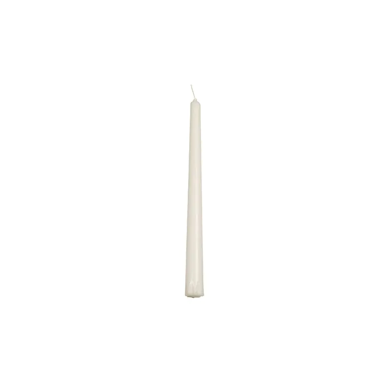 Leuchterkerzen Ø 2,2 cm · 24 cm weiss aus 100 % Stearin - Bild 2