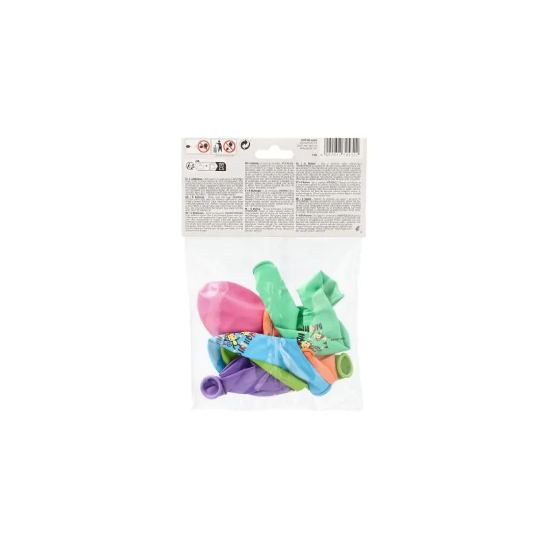Luftballons Ø 29 cm farbig sortiert "Monkey Birthday" - Bild 3