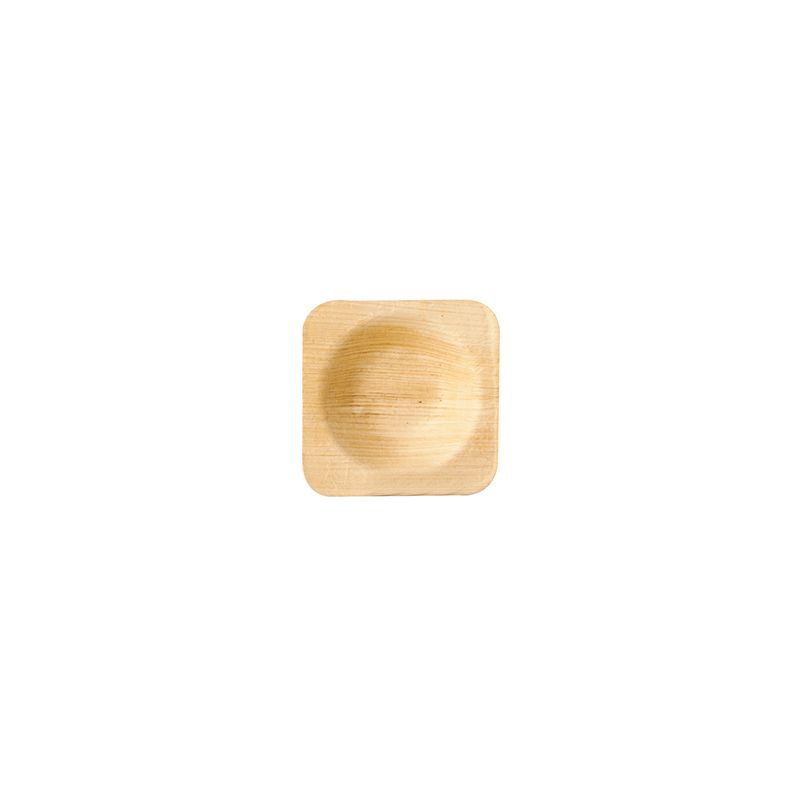 Palmblatt Schalen eckig "pure" 6 x 6 cm - Bild 1