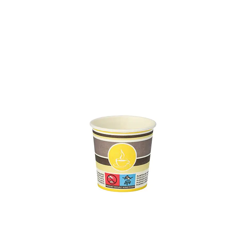 Pappbecher "To Go" 0,1 l Ø 6 cm · 6 cm - Bild 1 Pappbecher "To Go" 0,1 l Ø 6 cm · 6 cm - Bild 1