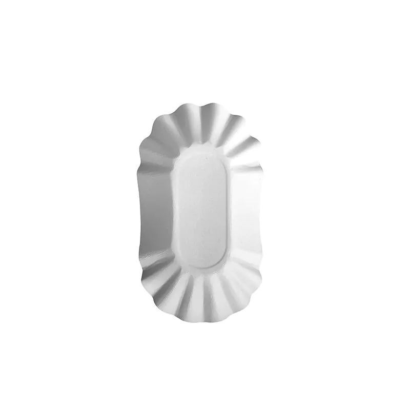Pappschalen oval "pure" 10,5 x 17,5 x 3 cm weiss - Bild 1 Pappschalen oval "pure" 10,5 x 17,5 x 3 cm weiss - Bild 1
