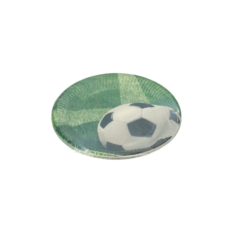 Pappteller Ø 23 cm "Football" - Bild 2