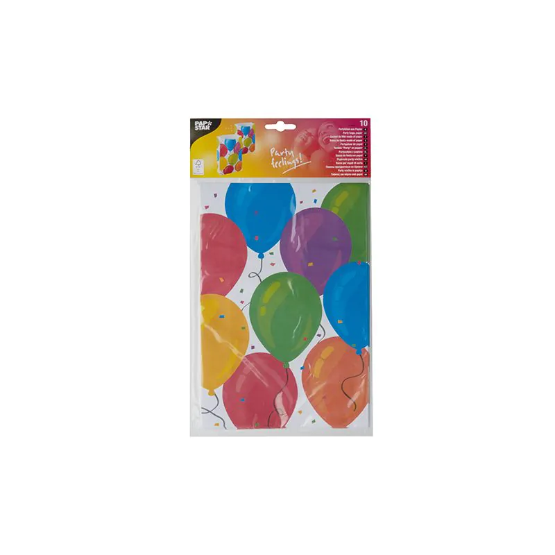 Partytüten, Papier 28 x 19 x 7 cm "Ballon" - Bild 2