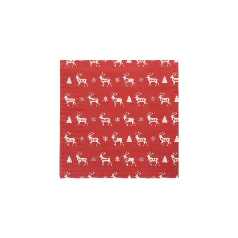 Servietten, 3-lagig 1/4-Falz 33 x 33 cm "Rennes" - Bild 1