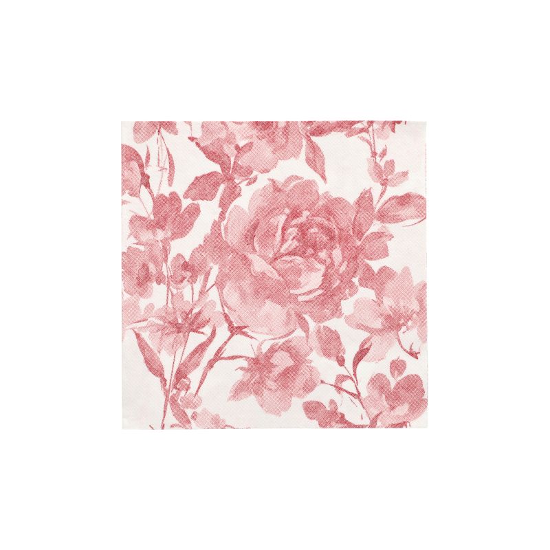 Servietten "ROYAL Collection" 1/4-Falz 40 x 40 cm bordeaux "Rose" - Bild 1 Servietten "ROYAL Collection" 1/4-Falz 40 x 40 cm bordeaux "Rose" - Bild 1