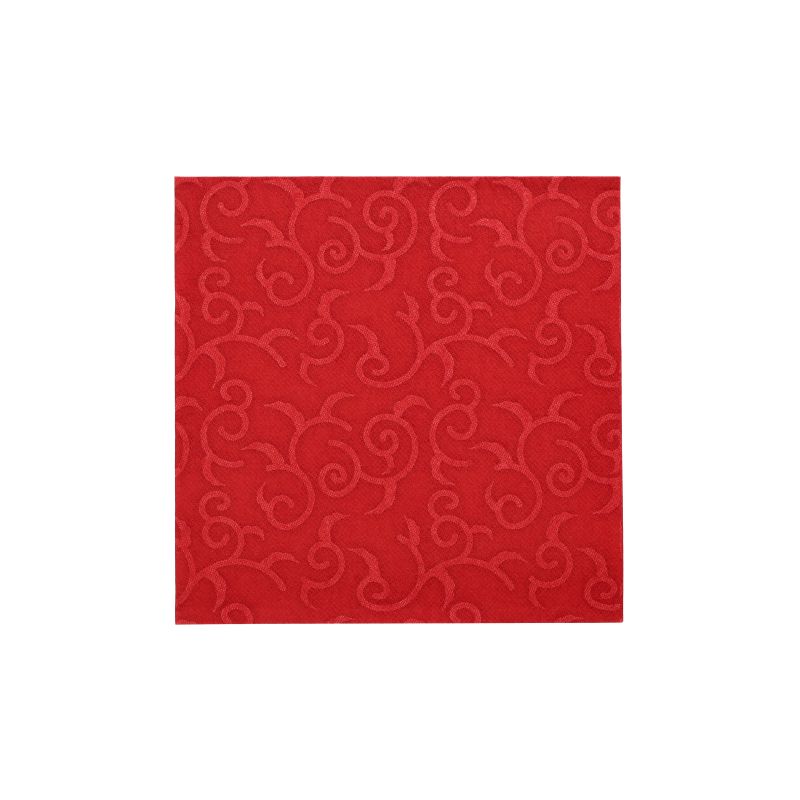 Servietten, bordeaux "ROYAL Collection" 1/4-Falz 40 x 40 cm "Casali" - Bild 1