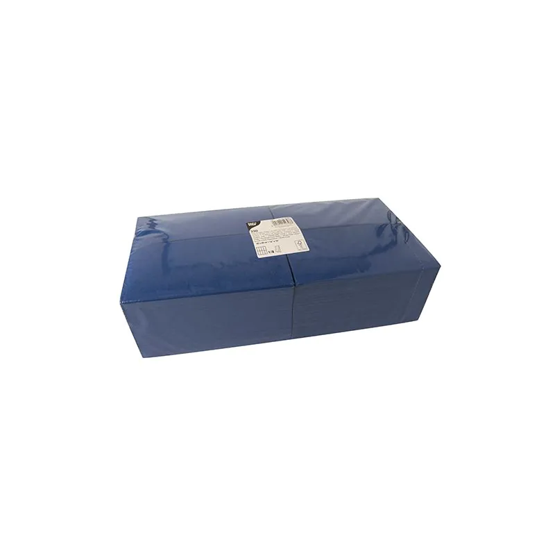 Servietten, dunkelblau 3-lagig 1/8-Falz 40 x 40 cm - Bild 1 Servietten, dunkelblau 3-lagig 1/8-Falz 40 x 40 cm - Bild 1