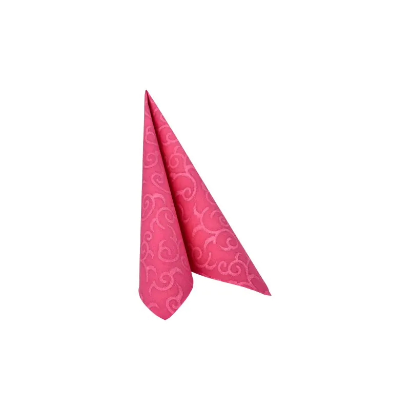 Servietten, fuchsia "ROYAL Collection" 1/4-Falz 40 x 40 cm "Casali" - Bild 2
