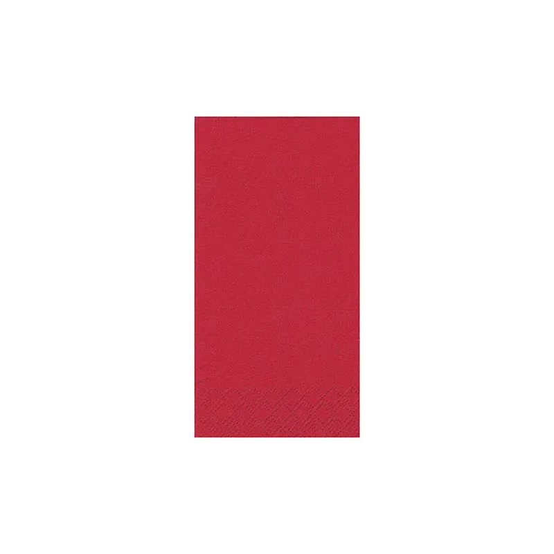 Servietten, rot 3-lagig 1/8-Falz 33 x 33 cm - Bild 2