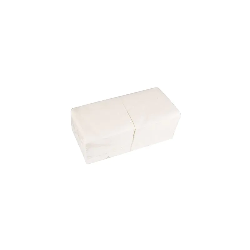 Servietten, weiss 2-lagig 1/4-Falz 24 x 24 cm - Bild 2