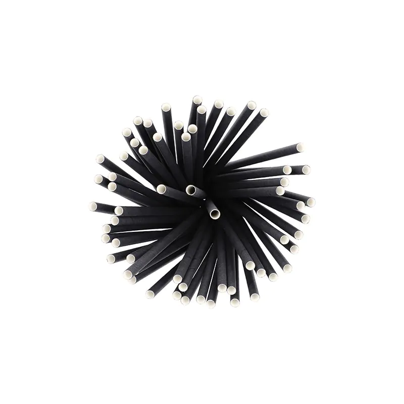 Shake-Halme aus Papier Ø 8 mm · 25 cm schwarz - Bild 2