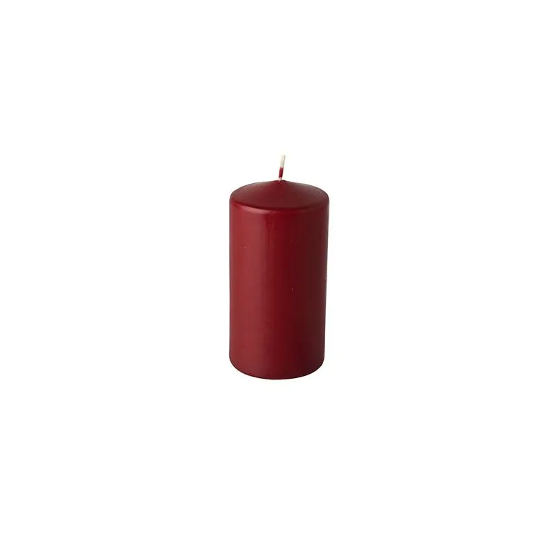 Stumpenkerzen bordeaux Ø 60 mm · 115 mm - Bild 2