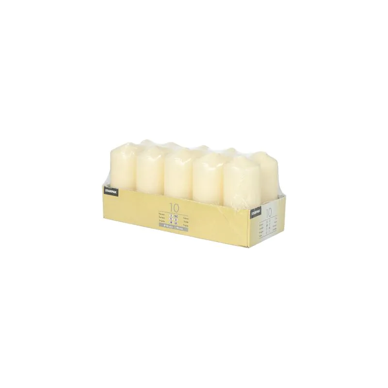 Stumpenkerzen creme Ø 40 mm · 90 mm - Bild 2