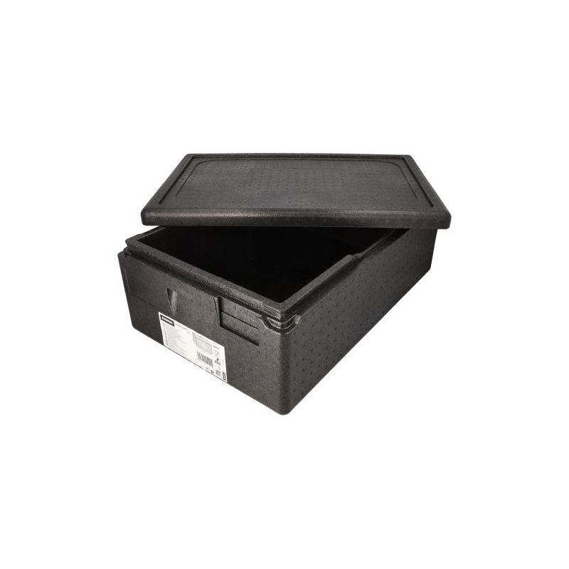 Thermobox, EPP 60 x 40 x 23 cm schwarz "Gastro-Norm 1/1" - Bild 1 Thermobox, EPP 60 x 40 x 23 cm schwarz "Gastro-Norm 1/1" - Bild 1