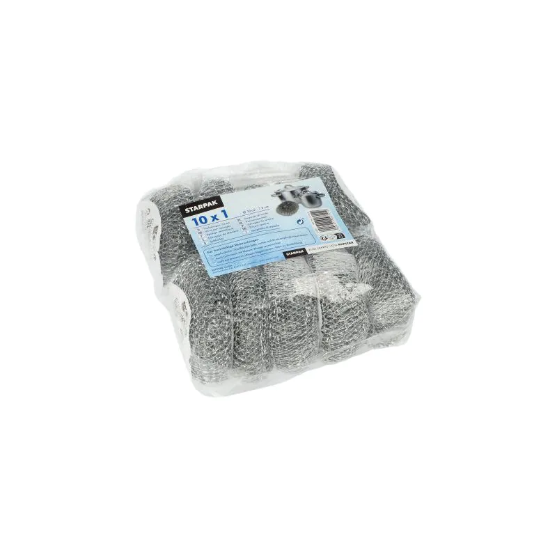 Topfreiniger aus Draht Ø 10 cm · 3 cm, scheuernd - Bild 2