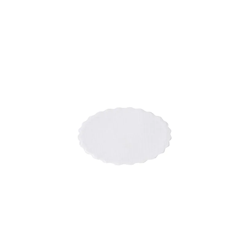 Tropfdeckchen rund Ø 8,5 cm weiss - Bild 2