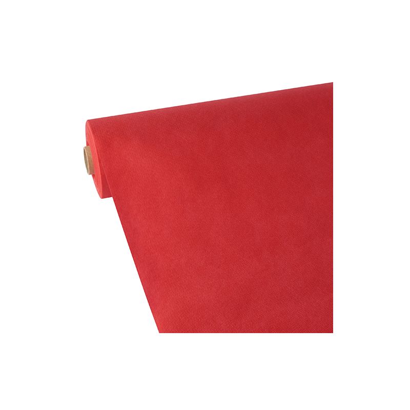 Vlies Tischdecke, rot "soft selection" 40 x 0,9 m - Bild 1 Vlies Tischdecke, rot "soft selection" 40 x 0,9 m - Bild 1