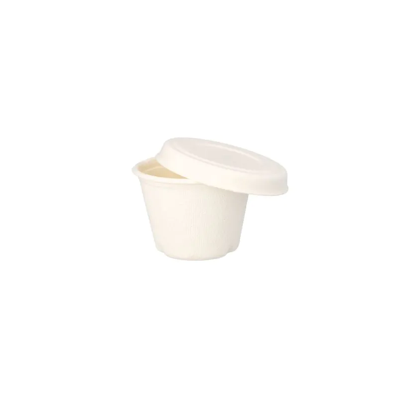 Zuckerrohr Schalen, "pure" 100 ml weiss - Bild 3