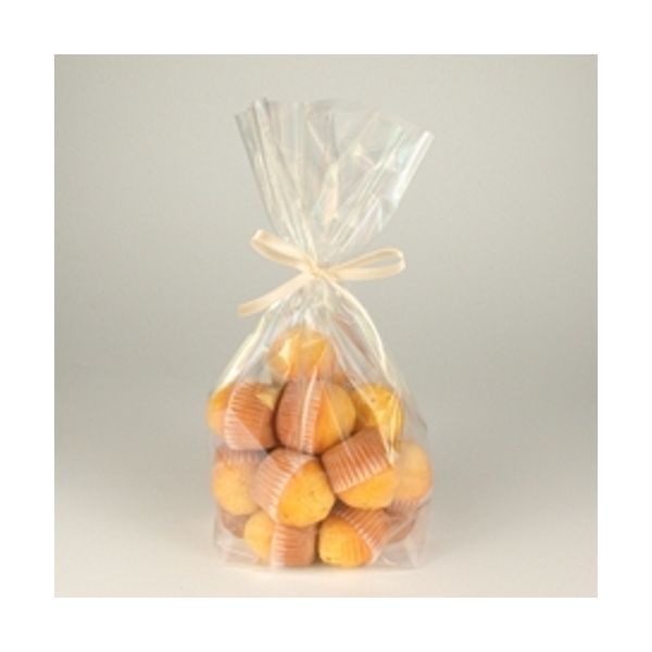 Bodenbeutel, PP 27 x 18 x 7 cm transparent - Bild 1