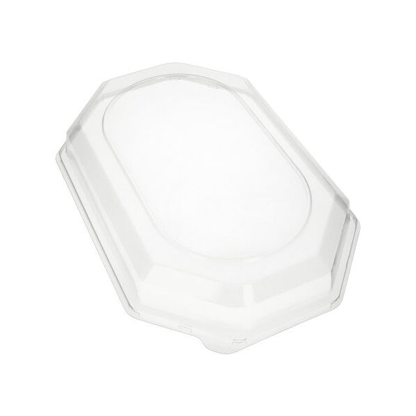 Deckel für Servierplatten, PET 6,3 x 45 x 31,5 cm transparent - Bild 1