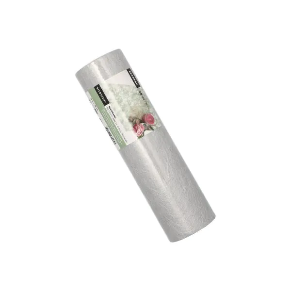 Dekoband Sizoflor 25 m x 30 cm silber - Bild 2
