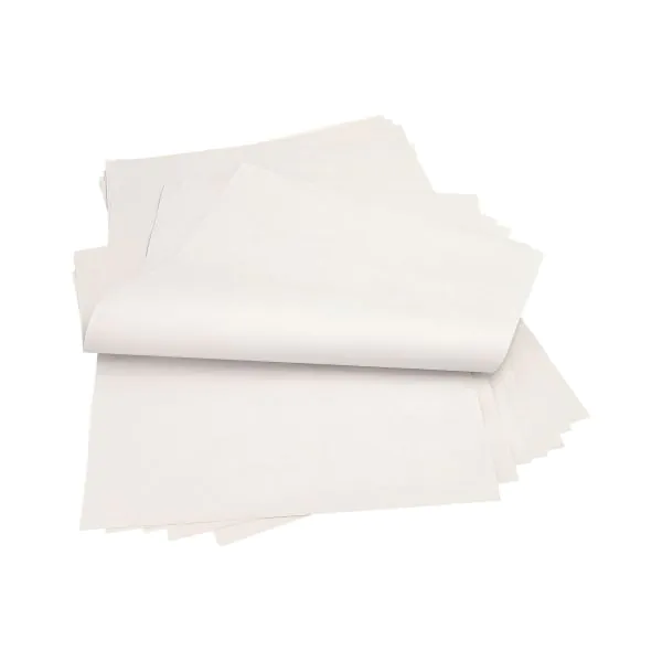 Einschlagpapiere, Cellulose 50 x 37,5 cm weiss 1/4 Bogen - Bild 1