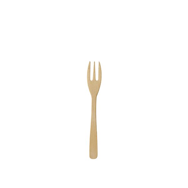 Fingerfood - Gabeln aus Bambus "pure" 9,5 cm - Bild 1