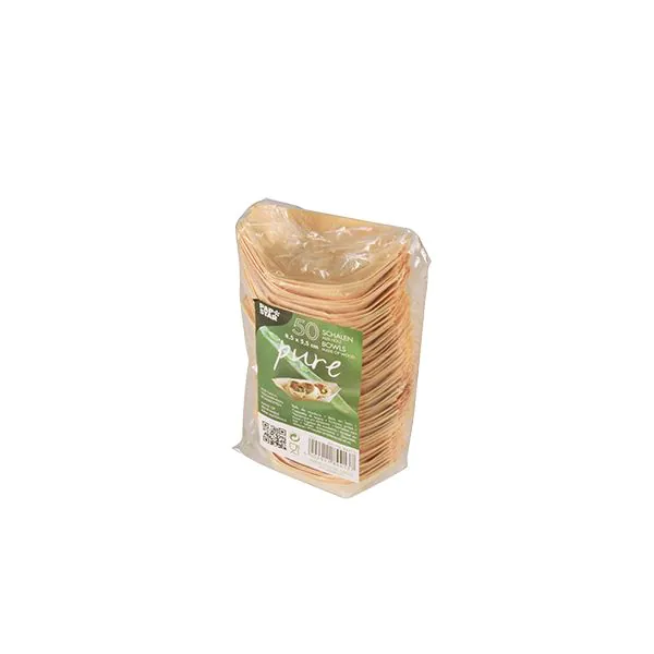 Fingerfood-Schalen aus Holz "pure", 8,5 x 5,5 cm "Schiffchen" - Bild 3
