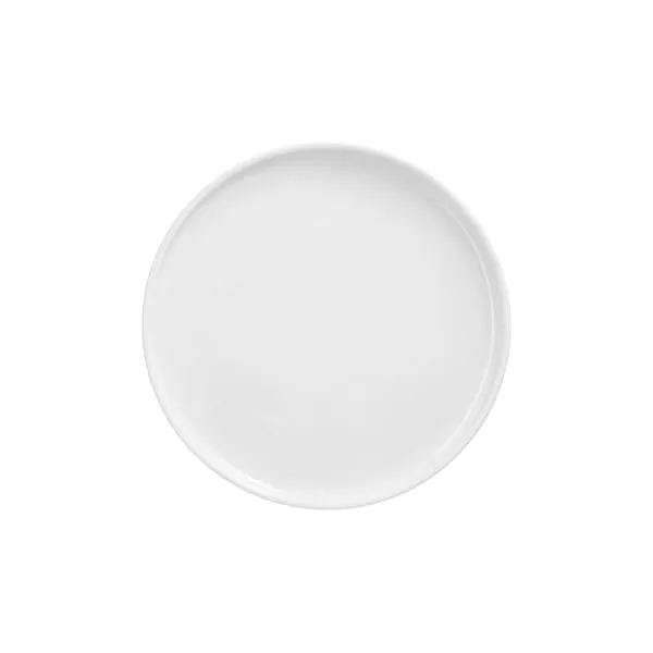 Fingerfood-Teller aus Porzellan, rund Ø 16 cm · 1,2 cm weiss "Ano" - Bild 1