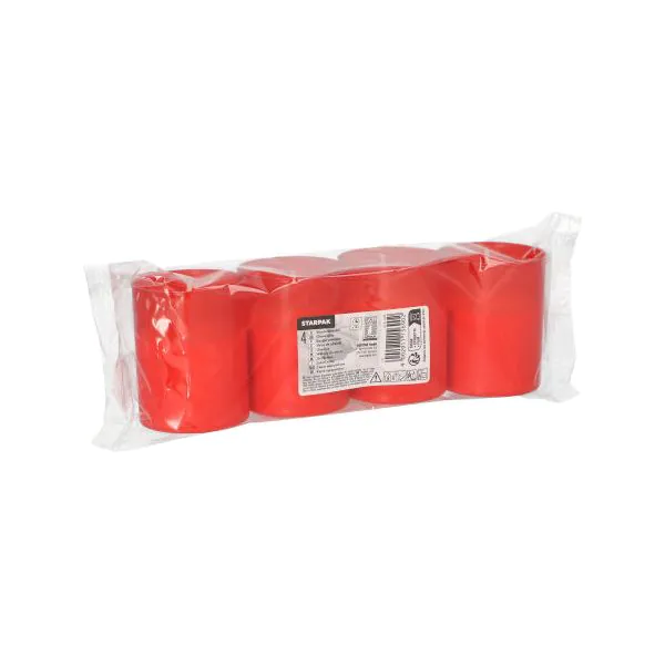 Grablichter "Stundenbrenner" Ø 5 cm · 6,5 cm rote Hülle - Bild 1