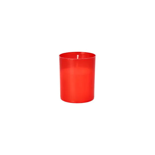 Grablichter "Stundenbrenner" Ø 5 cm · 6,5 cm rote Hülle - Bild 2