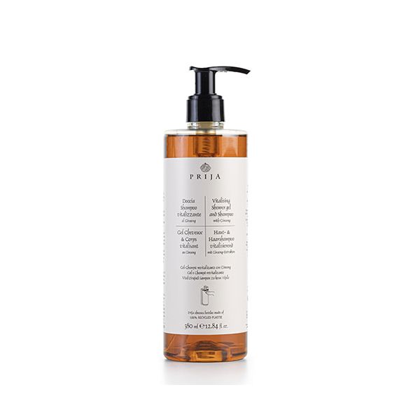 Haut&Haarshampoo "Prija" 380 ml transparent im Pumpspender - Bild 1