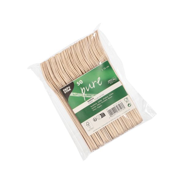 Holzgabeln "pure" 16 cm - Bild 2