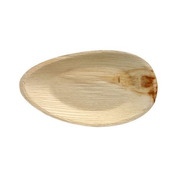 Palmblatt Teller "pure" oval 18 x 32 cm - Bild 1