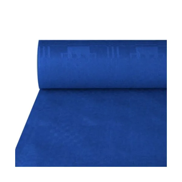 Papiertischdecke, dunkelblau mit Damastprägung 50 x 1 m - Bild 1
