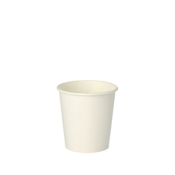 Pappbecher für Kaltgetränke, 0,1 l weiss - Bild 1
