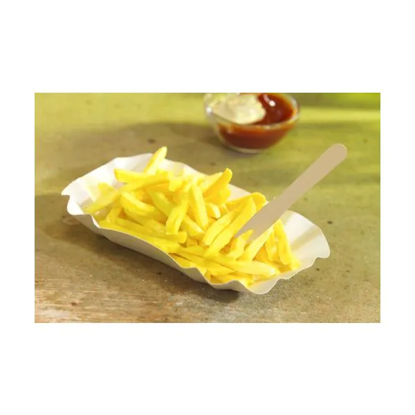 Pappschalen eckig "pure" 9 x 14 x 3 cm weiss - Bild 2