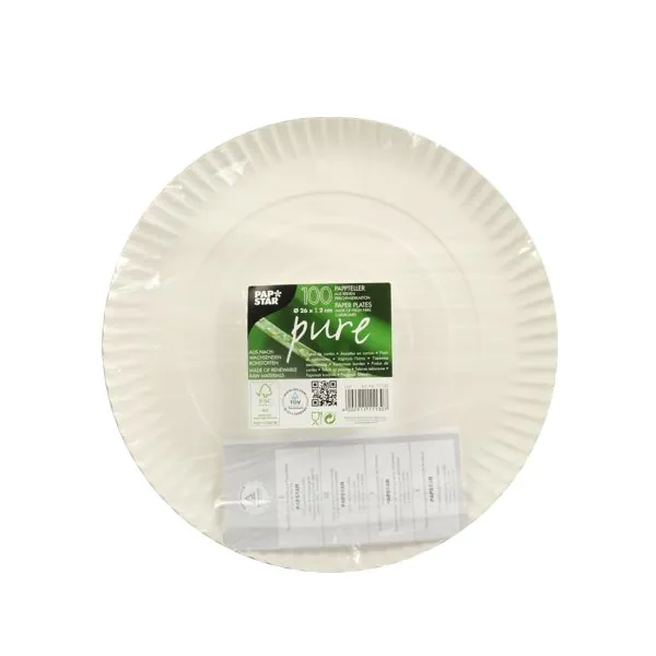 Pappteller rund "pure", Ø 26 cm - Bild 3